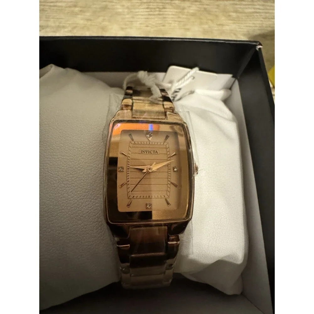 Beautiful & Classy  Invicta Women's Celestial Lady 22.7mm Rose Gold Tone Watch